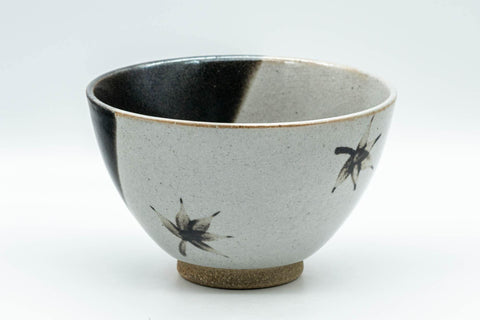 Japanese Matcha Bowl - Momiji Maple Leaves Sugi-nari Chawan - 400ml - Tezumi