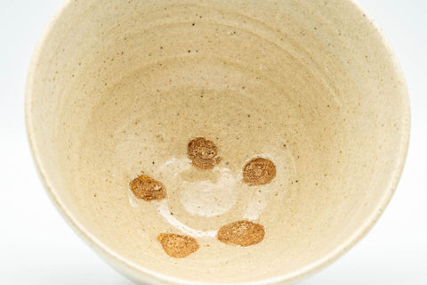 Japanese Matcha Bowl - Ao-Ido Chawan (Blue Ido) with beautiful Kairagi - 300ml