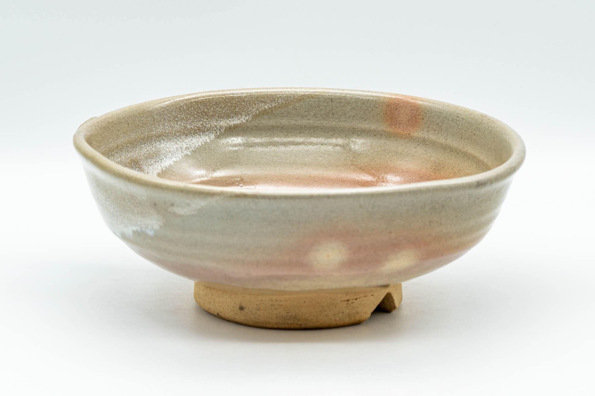 Japanese Bowl - 萩焼 Engraved Hagi-yaki Chawan  - 300ml - Tezumi