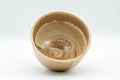 Tezumi — Japanese Matcha Bowl - Full Moon Hantsutsu-gata Chawan - 400ml — three-quarter view