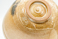 Tezumi — Japanese Matcha Bowl - Full Moon Hantsutsu-gata Chawan - 400ml — inverted showing the foot ring