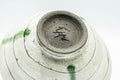 Japanese Matcha Bowl - White Textured Ido-gata Chawan - 200ml - Tezumi