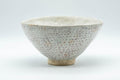 Tezumi — Japanese Matcha Bowl - Fountain Spotted Sugi-nari Chawan - 350ml — front view from another angle