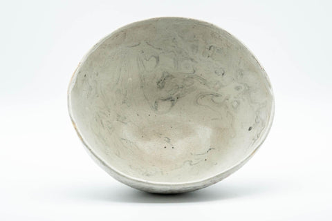 Tezumi — Japanese Matcha Bowl - Fountain Spotted Sugi-nari Chawan - 350ml — three-quarter view