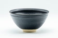 Tezumi — Japanese Matcha Bowl - Matte Black Tenmoku-gata Chawan - 350ml — front view