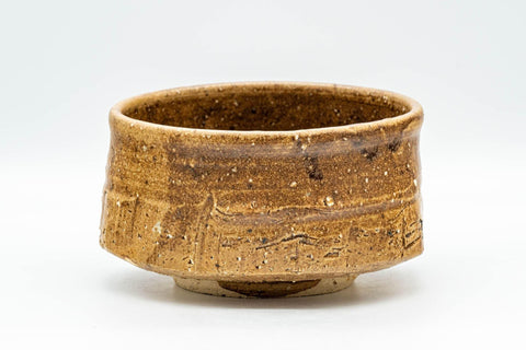 Japanese Matcha Bowl - Brown Hantsutsu-gata Chawan - 500ml - Tezumi