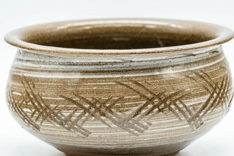 Japanese Kensui - Geometric Patterned Water Bowl - 400ml - Tezumi