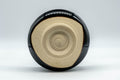 Tezumi — Japanese Matcha Bowl - Jet Black Hantsutsu-gata Chawan - 450ml — top-down view of the interior