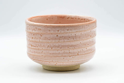 Japanese Matcha Bowl - Pink Shino Glazed Chawan - 450ml - Tezumi