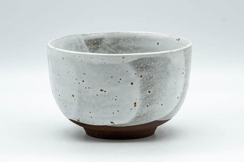 Japanese Matcha Bowl - Blue Hakeme and Grey Glazed Chawan - 350ml - Tezumi