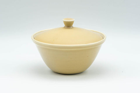Japanese Shiboridashi - 朝日焼 Asahi-yaki Beige Porcelain Teapot - 100ml - Tezumi
