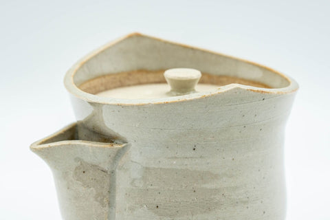 Japanese Houhin - 信楽清宇 Grey Shigaraki-yaki Do-ake Houhin - 90ml - Tezumi