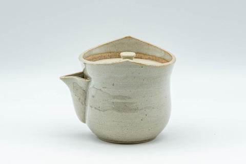 Japanese Houhin - 信楽清宇 Grey Shigaraki-yaki Do-ake Houhin - 90ml - Tezumi