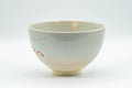 Japanese Matcha Bowl - Floral Kyo-yaki Chawan - 400ml - three-quarter view of the bowl