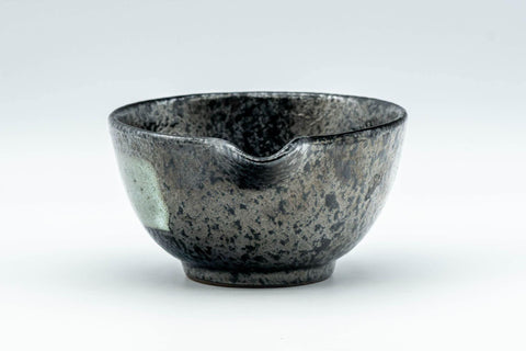 Tezumi — Japanese Katakuchi - Brushed Hakeme Water Cooler - 100ml — front view from another angle
