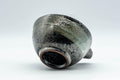 Tezumi — Japanese Katakuchi - Brushed Hakeme Water Cooler - 100ml — inverted showing the foot ring