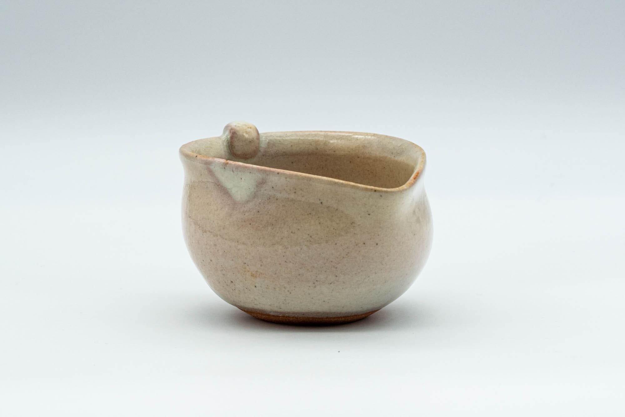 Japanese Katakuchi - Beige and White Glazed Water Cooler - 75ml - Tezumi