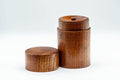 Japanese Chazutsu - 欅 Keyaki Wooden Tea Canister - 200ml - Tezumi