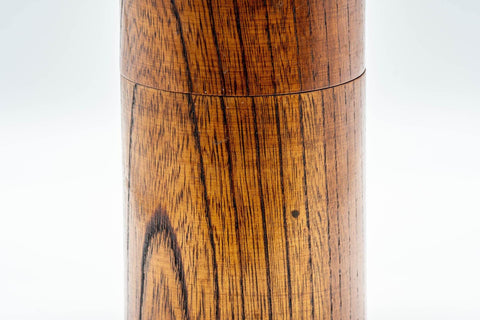 Japanese Chazutsu - 欅 Keyaki Wooden Tea Canister - 200ml - Tezumi