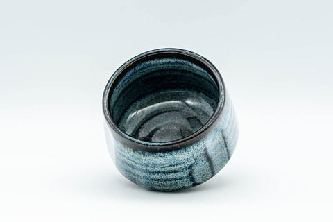 Japanese Teacup - Blue Hare's Fur Glazed Yunomi - 80ml - Tezumi