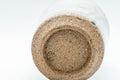 Tezumi — Japanese Teacup - Otani-yaki Wabi-Sabi Spiraling Yunomi - 120ml — tipped to show the interior