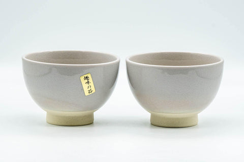 Japanese Teacups - Pair of Purple Yunomi - 150ml - Tezumi