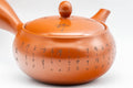 Japanese Kyusu - 弘洋 Koyo Konishi Kanji Engraved Tokoname-yaki Debeso Teapot - 350ml - Tezumi