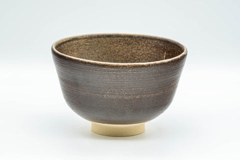 Japanese Matcha Bowl - Matte Brown Glazed Chawan - 450ml