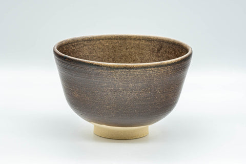 Japanese Matcha Bowl - Matte Brown Glazed Chawan - 450ml