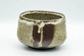 Japanese Matcha Bowl - Beige Drip-Glazed Chawan - 500ml - Tezumi