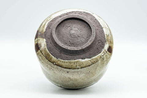 Japanese Matcha Bowl - Beige Drip-Glazed Chawan - 500ml - Tezumi