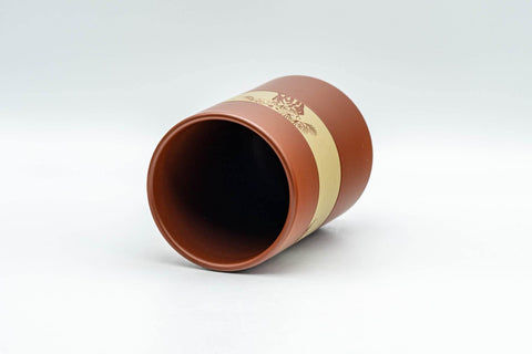 Japanese Teacup - Bamboo Decorated Tokoname-yaki Yunomi - 170ml - Tezumi