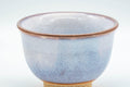 Japanese Teacups - Pair of Lavender Hagi-yaki Yunomi - 125ml - Tezumi