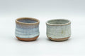 Japanese Teacups - Pair of Hare's Fur Glazed Guinomi - 40ml - Tezumi