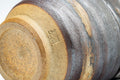 Tezumi — Japanese Teacup - Brown Glossy and Matte Glazed Yunomi - 150ml — closeup of the glaze