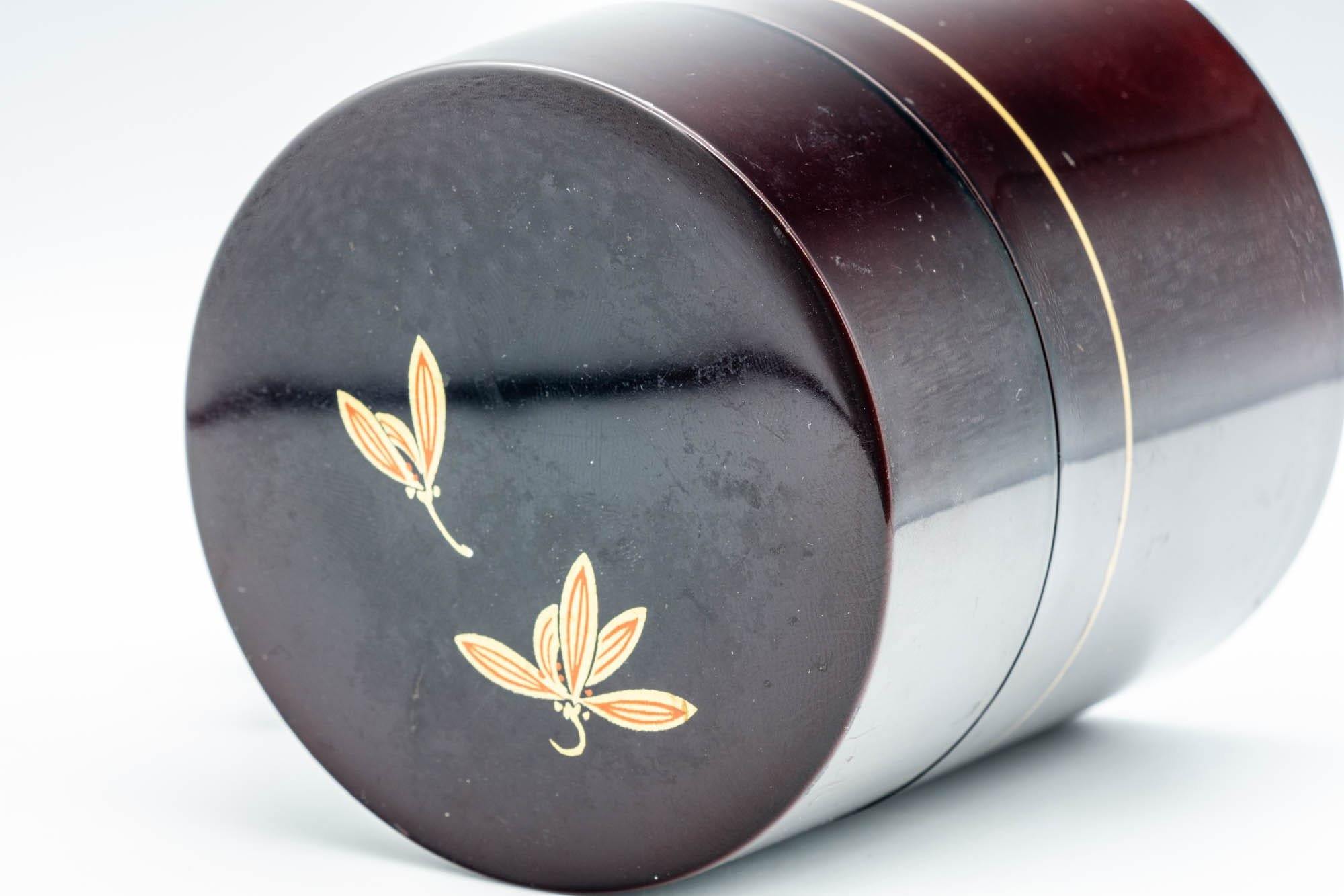 Japanese Chazutsu - Floral Tea Canister - 300ml - Tezumi