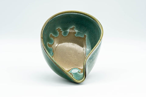 Japanese Katakuchi - 上野焼 Blue-Green Agano-yaki Water Cooler - 150ml - Tezumi