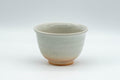 Tezumi — Japanese Teacup - Crazed Glaze Hagi-yaki Yunomi  - 100ml — front view from another angle