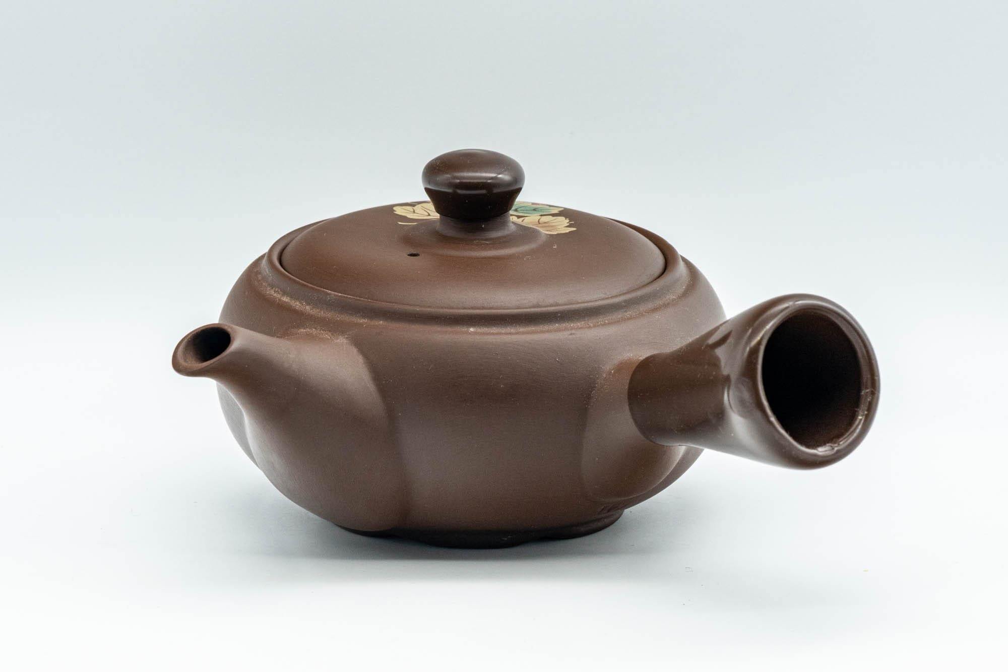 Japanese Kyusu - Autumn Leaves Banko-yaki Teapot - 290ml - Tezumi