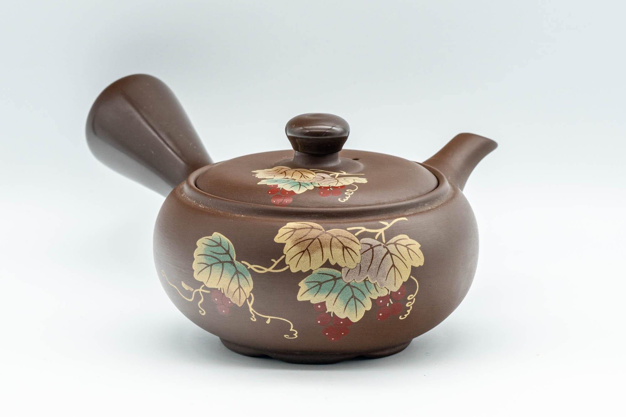 Japanese Kyusu - Autumn Leaves Banko-yaki Teapot - 290ml - Tezumi