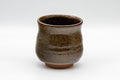 Japanese Teacup - Brown Glazed Tulip-Shaped Yunomi  - 170ml - Tezumi