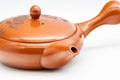 Japanese Kyusu - Gourd Hira-gata Tokoname-yaki Nozomi Teapot - 200ml - Tezumi