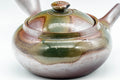 Tezumi — Japanese Kyusu - Ash Glazed Banko-yaki Teapot - 225ml — closeup of the base