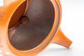 Tezumi — Japanese Kyusu - Plum Blossom Tokoname-yaki Teapot - 350ml — interior view showing the filter