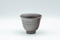Japanese Teacups - Set of 4 Banko-yaki Senchawan - front view of one Banko-yaki senchawan