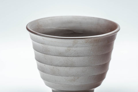 Japanese Teacups - Set of 4 Banko-yaki Senchawan - closeup of a cup's interior