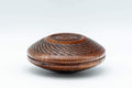 Tezumi — Japanese Incense Kogo - 欅 Keyaki Wooden Container 香合 - 90ml — front view