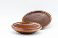 Tezumi — Japanese Incense Kogo - 欅 Keyaki Wooden Container 香合 - 90ml — top-down view of the interior
