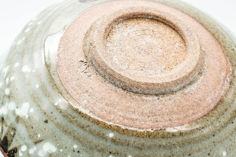 Japanese Bowl - Grey and White Spotted Summer Chawan - 250ml - Tezumi