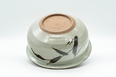 Japanese Kensui - Grey Glazed Water Bowl - 500ml - Tezumi